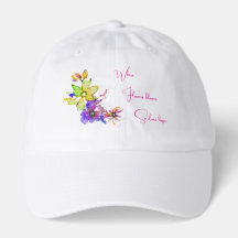 Christelijke hoed, waar bloemen bloeien