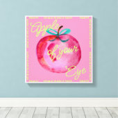 Christelijke Home Decor Christelijke kinderkamer D Canvas Afdruk (Insitu (Houten vloer))