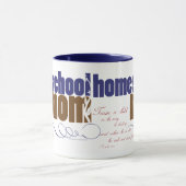 Christelijke homeschool-mok - Homeschool Mam Mok (Midden)