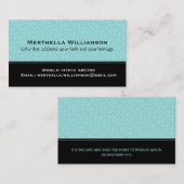 Christelijke HONOR OP DE LORD, persoonlijk Visitekaartje (Voorkant / Achterkant)