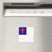 Christelijke Hoogwaardige Vlag Magneet (Insitu (Vaatwasser))