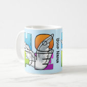 Christelijke hoop Duif mok (Voorkant links)