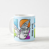 Christelijke hoop duiven mok (Voorkant links)