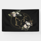 Christelijke hoop voor vrouwen in het Inspirerend  Spandoek (Horizontaal)