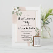 Christelijke housewarming-uitnodiging kaart (Staand voorkant)