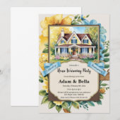 Christelijke housewarming-uitnodiging kaart (Voorkant / Achterkant)