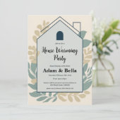 Christelijke housewarming-uitnodiging kaart (Staand voorkant)