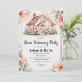 Christelijke housewarming-uitnodiging kaart (Staand voorkant)