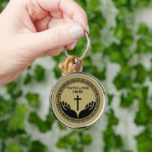 Christelijke Huis Zegen Sleutelhanger (Hand)
