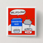 Christelijke Humor Cartoon Funny Button (Voorkant)