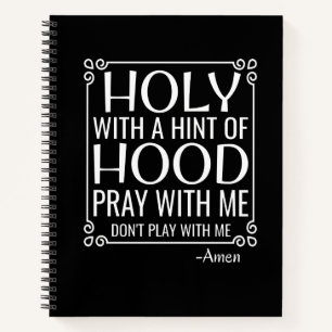 Christelijke Humor Heilige en Hood Notitieboek