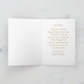 Christelijke huwelijksgebed aangepaste kaart (Binnen)