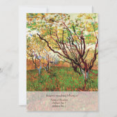 Christelijke huwelijksuitnodiging kaart (Achterkant)