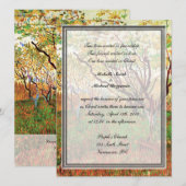 Christelijke huwelijksuitnodiging kaart (Voorkant / Achterkant)