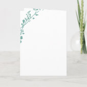 Christelijke huwelijksuitnodiging-Twee worden één (Achterkant)