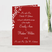 Christelijke huwelijksuitnodiging-twee zijn beter (Voorkant)