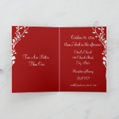 Christelijke huwelijksuitnodiging-twee zijn beter (Binnen)