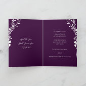 Christelijke huwelijksuitnodiging-twee zijn beter (Binnen)