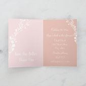 Christelijke huwelijksuitnodiging-twee zijn beter (Binnen)