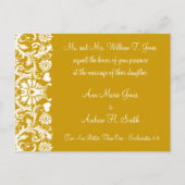 Christelijke huwelijksuitnodiging uitnodiging briefkaart (Voorkant)