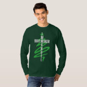 Christelijke IMMANUEL WAY MAKER Jesus Kerstboom T-shirt (Voorkant volledig)