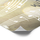 Christelijke inspiratie: ga in duik met God Quote Poster (Hoek)