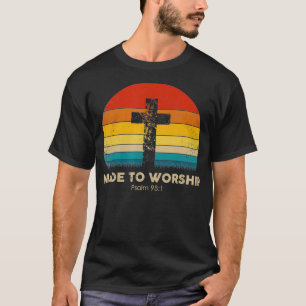 Christelijke inspiratie om de psalm te vergoeden t-shirt