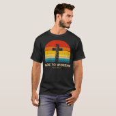 Christelijke inspiratie om de psalm te vergoeden t-shirt (Voorkant volledig)