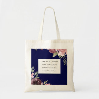 Christelijke Inspirerend Canvas tas Verse van de M