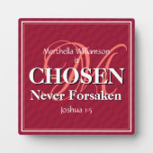 Christelijke Inspirerend KEUZE NOOIT GEBOEKT Fotoplaat (Voorkant)