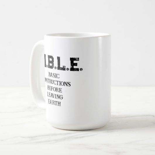 Christelijke Inspirerend koffie Mok (Voorkant links)