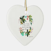 Christelijke inspirerend kunst - Proverbs 19:21 Keramisch Ornament (Rechts)