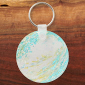 Christelijke inspirerend profetische kunstdrukken sleutelhanger (Voorkant)