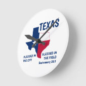 Christelijke Inspirerend TEXAS-scripts zonder toev Ronde Klok (Hoek)