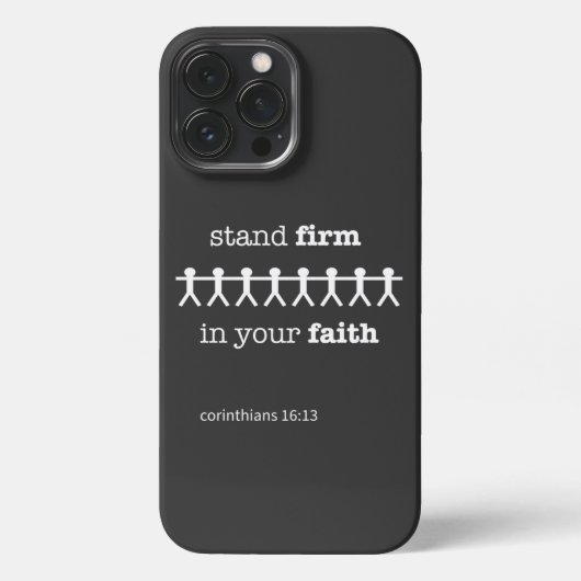 Christelijke iPhone 13 Hoesje standaard stevig in  iPhone Hoesje (Achterkant)