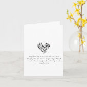 Christelijke IVF-aanmoediging Jesaja 40:31 Kaart (Gele Bloem)