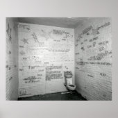 CHRISTELIJKE JAIL CELL GRAFFITI POSTER (Voorkant)