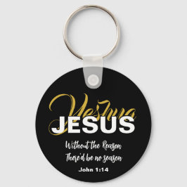 Christelijke JESHUA JESUS-kerst Sleutelhanger