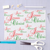 Christelijke Jesus Christ Christmas Tissue Paper Tissuepapier (Craft)