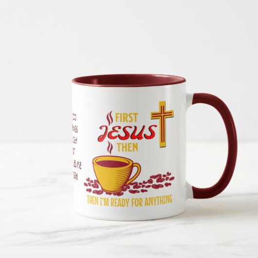 Christelijke Jesus Coffee Lover Mok (Rechts)