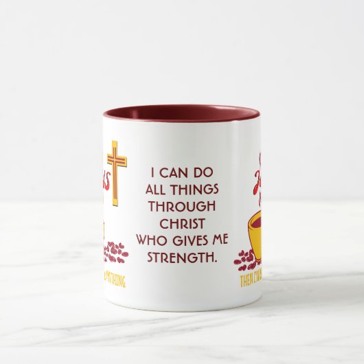 Christelijke Jesus Coffee Lover Mok (Midden)