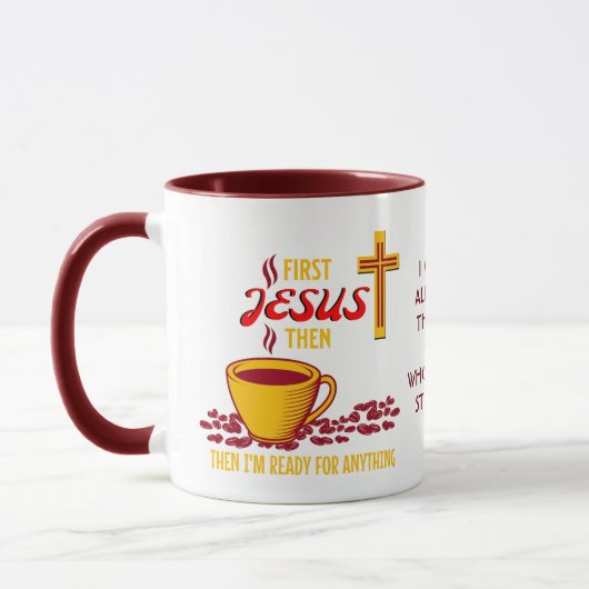 Christelijke Jesus Coffee Lover Mok (Links)