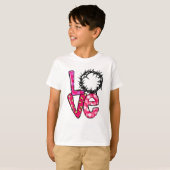 Christelijke Jesus Crown Love Pasen T-shirt (Voorkant volledig)