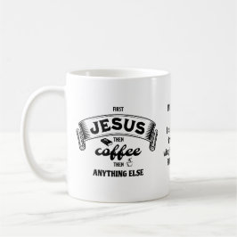 Christelijke JESUS EN KOFFIE Koffiemok