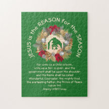 Christelijke JESUS IS DE REDEN VOOR Kerstmis