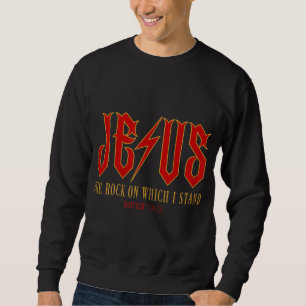 Christelijke Jesus Rock Band Matthew 724, Retro Vi Trui