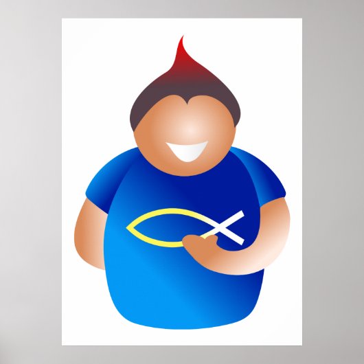Christelijke jeugd poster (Voorkant)