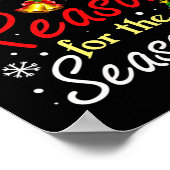 Christelijke Jezus De reden waarom kerststinkend g Poster (Hoek)