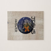 Christelijke Jezus is het antwoord Legpuzzel (Horizontaal)