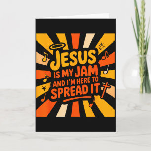 Christelijke Jezus Is Mijn Jam En Ik Ben Hier Om H Kaart